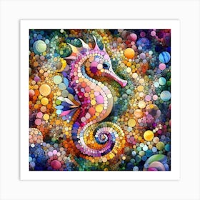 Seahorse 9 Art Print