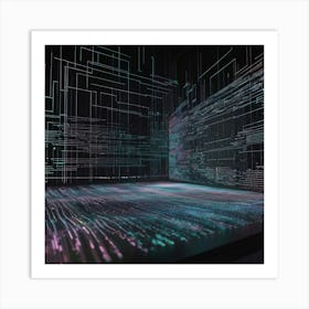 'Code' Art Print