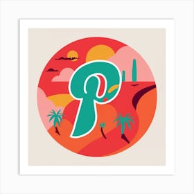 PinSea Logo 1 Art Print