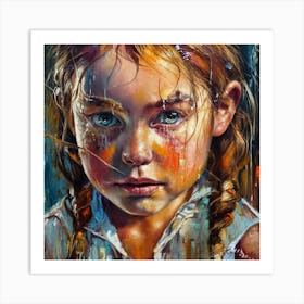 Little Girl Art Print