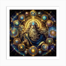 Astrologer Art Print