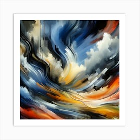 Abstract Painting 43 Art Print