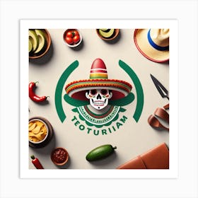 Mexican Food 6 Art Print