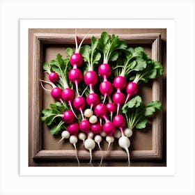 Radishes 25 Art Print