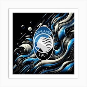 Atalanta BC Logo Wall Art 15 Art Print