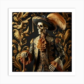 Skeleton 6 Art Print