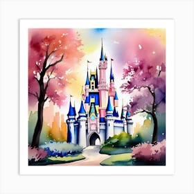 Cinderella Castle 47 Art Print