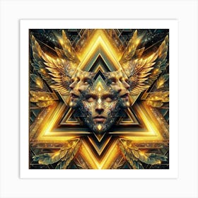 Angels And Demons Art Print