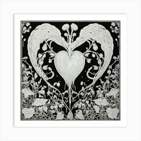 Bleeding Heart 1 Art Print