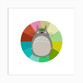 Totoro Art Print