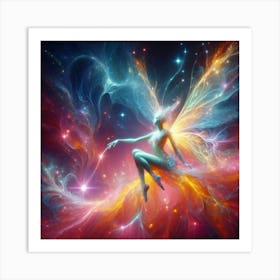 Fairy - Fairy Stock Videos & Royalty-Free Footage Art Print