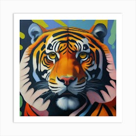 Tiger 5 Art Print