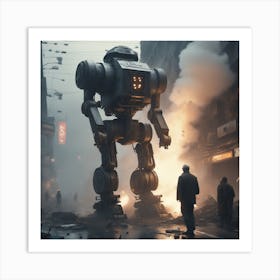 Apocalypse City 1 Art Print