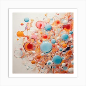 Bubbles 27 Art Print