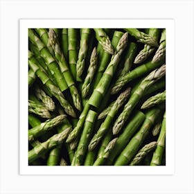 Green Asparagus 3 Art Print