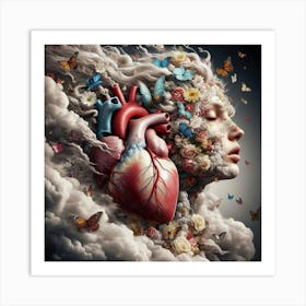 Heart Of A Woman 3 Art Print