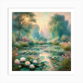 Lily Pond Art Print