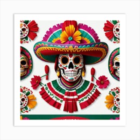 Day Of The Dead 39 Art Print