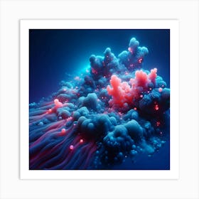 Abstract Fractal Art Art Print