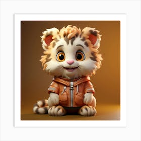 Cute Tiger 8 Art Print