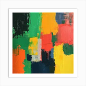 Modern Abstract Collection 71 Art Print