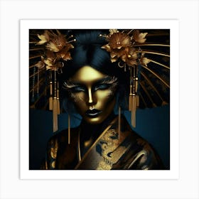 Geisha 205 Art Print