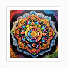 Mandala Art Print