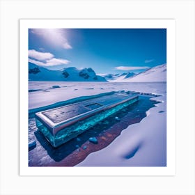 Arctic Cabin Art Print