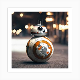 Star Wars Bb-8 Art Print