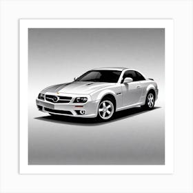 Mercedes Slk 2 Art Print