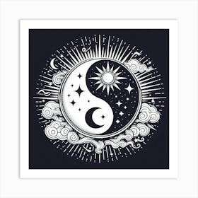 Yin Yang 1 Art Print