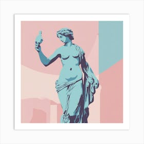 Statue Of Venus Art Print