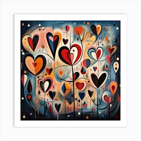 Heart Of Love Art Print