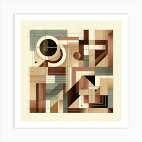 Abstract Geometric Design 4 Art Print