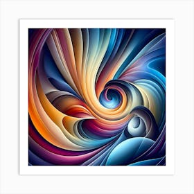 Abstract Painting 144 Art Print