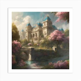 Fairytale Castle 21 Art Print