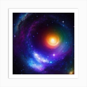 Spiral Galaxy Art Print