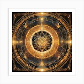 Divine and sacred energy Art Print