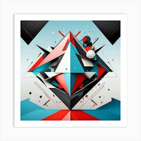 Abstract Geometric Design Art Print