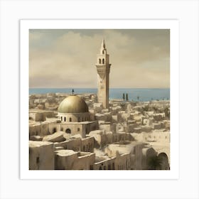 the city of Tripoli 1 Art Print