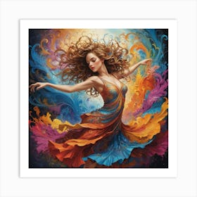 Dancer 3 Art Print