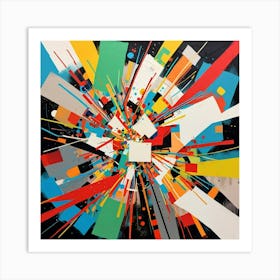 Explosion Art Print