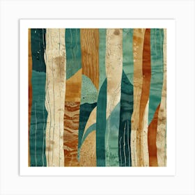 Default Beach Patterns I Art 3 Art Print