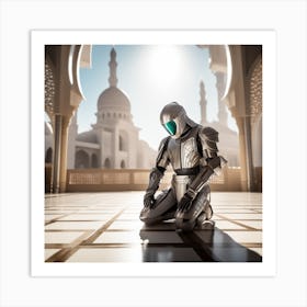 Islamic Warrior Art Print