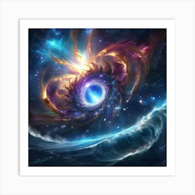 Nebula Art Print