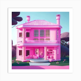 Barbie Dream House (116) Art Print