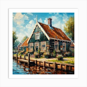 House By The Water 2 Art Print