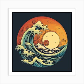 Great Wave 1 Art Print