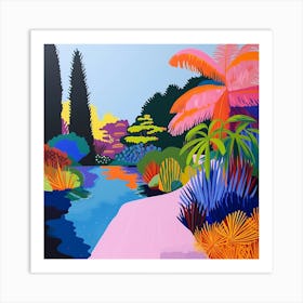 Colourful Gardens Kew Gardens United Kingdom 2 Art Print