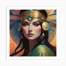 Egyptian Woman Art Print